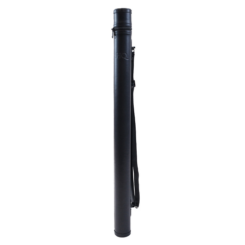 HQ Microfibre Bow Tube - Violin/Viola/Cello Double - Black, Scratch Resistant, Padded Interior, Adjustable Shoulder Strap, 0.6 kg