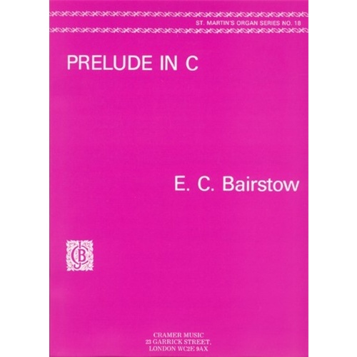 Bairstow - Prelude In C For Organ
