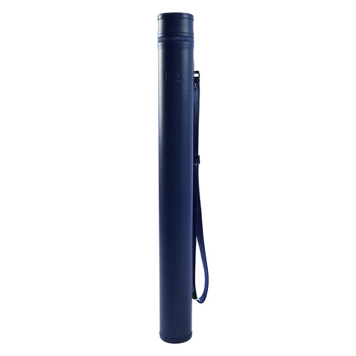 HQ Microfibre Bow Tube - Double Bass French/German - Blue with Adjustable Shoulder Strap