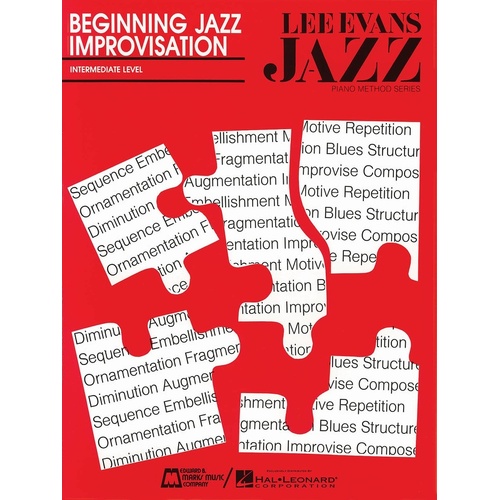 Beginning Jazz Improvisation (Softcover Book)