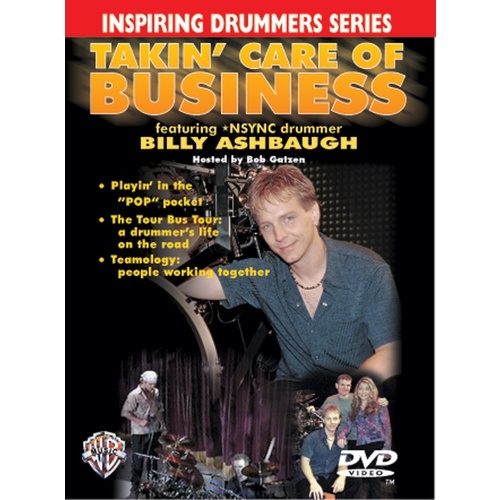 Takin Care of Business Inspiring Drummer DVD