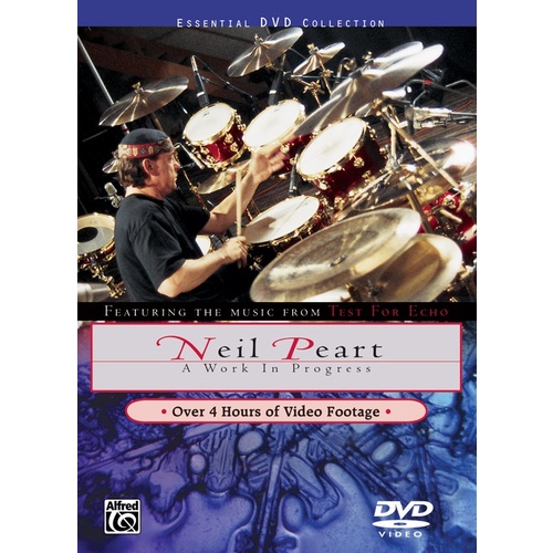 Neil Peart A Work In Progress Drum DVD