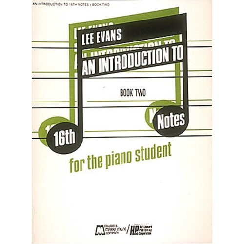 Introduction To 16th Notes Book 2 (Softcover Book)