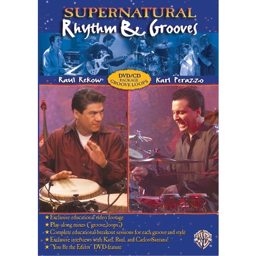 Supernatural Rhythm and Grooves Drum DVD