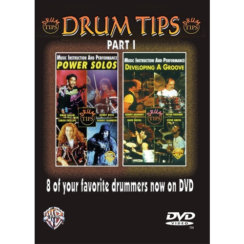 Drum Tips Developing A Groove/Power Solos DVD