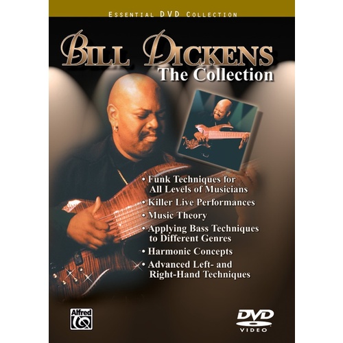 Bill Dickens Collection Bass DVD