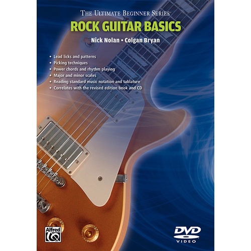 Ultimate Beginner Guitar Rock Styles DVD