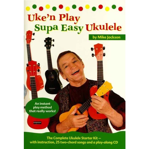 Ukulele N Play Supa Easy Ukulele Book/CD