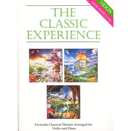 CLASSIC EXPERIENCE VIOLIN/PIANO Book/2CDS