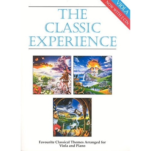 CLASSIC EXPERIENCE VIOLA/PIANO Book/2CDS