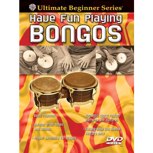 Ultimate Beginner Have Fun Playing Bongos DVD