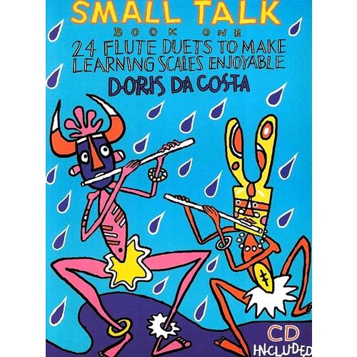 SMALL TALK BOOK 1 FLUTE DUETS Book/CD