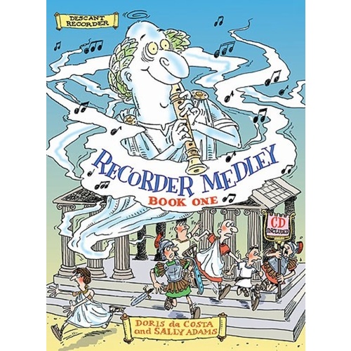 RECORDER MEDLEY DESCANT 1 Book/CD