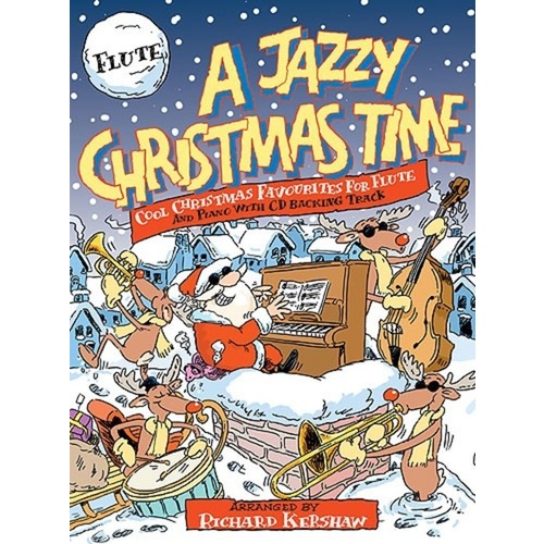Jazzy Christmas Time Flute Book/CD