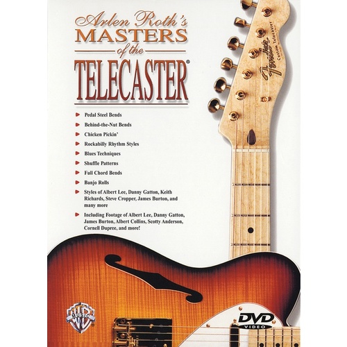 Masters Of Telecasters Guitar DVD