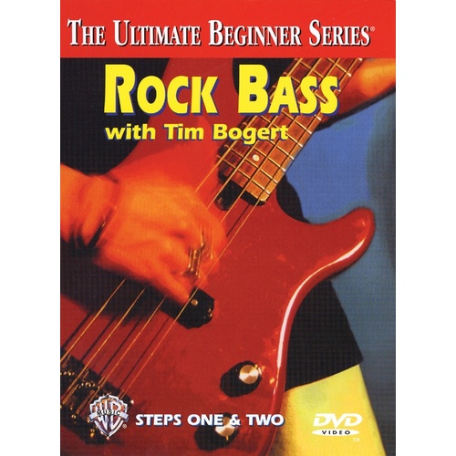 Ultimate Beginner Rock Bass Steps 1 & 2 DVD