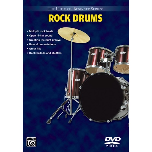 Ultimate Beginner Rock Drum Basics DVD