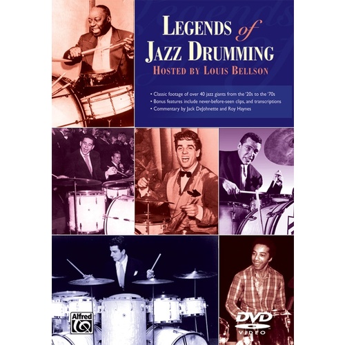 Legends Of Jazz Drumming DVD