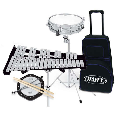 Mapex Combo 32 Note Bell & Snare Kit w/ Practice Pad & Bag
