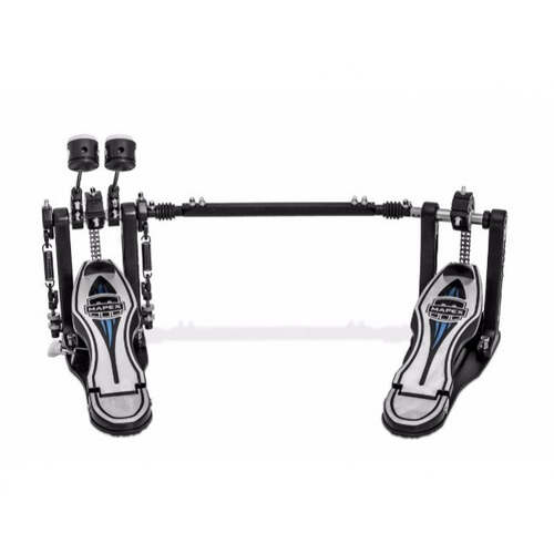 Mapex PF1000LTW Falcon Series Double Kick Bass Drum Pedal Lefty Self-Adjusting Hoop Clamp