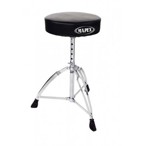 Mapex T270A Drum Throne Stool Round Top 12inch Double Braced