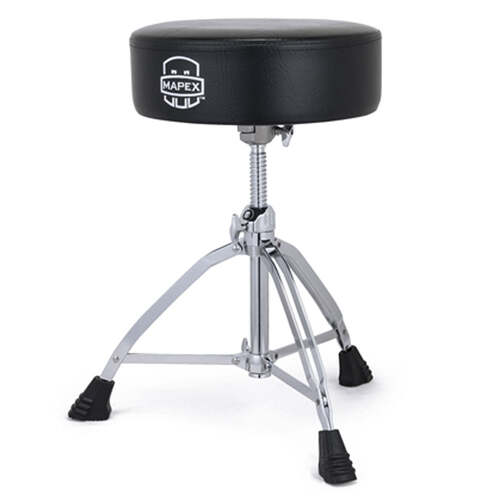 Mapex T850 Drum Throne Stool 14inch Round 4inch Thick Double Braced