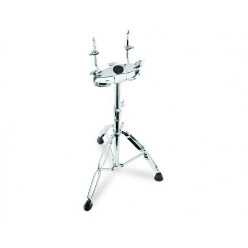 Mapex TS700 Double Tom Stand Double-Braced Legs with Slip Proof Rubber Feet Universal Ball-In- Socket Tom Arm Tilters