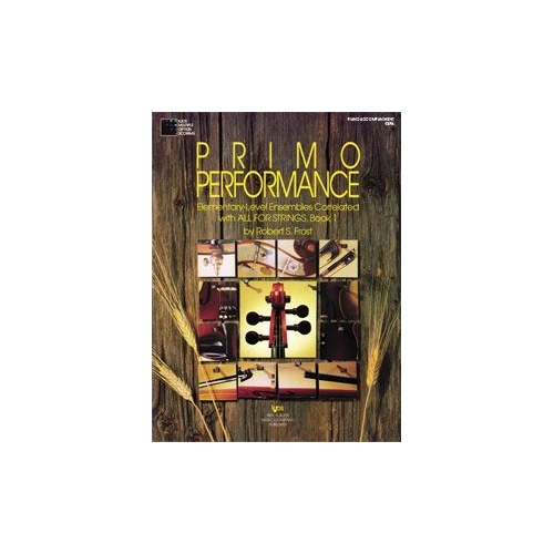 Primo Performance Piano Accompaniment for Elementary Ensembles