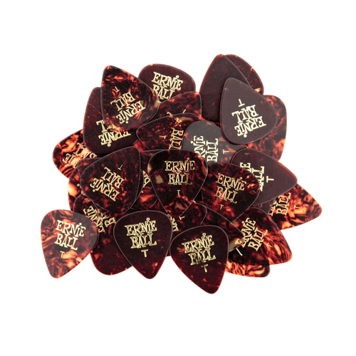 Ernie Ball Thin Shell Cellulose Picks, bag of 144  