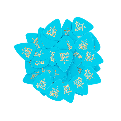Ernie Ball Thin Blue Cellulose Picks, bag of 144  