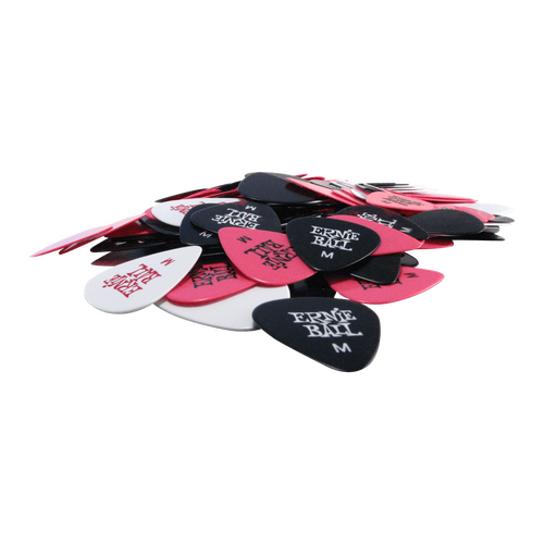 Ernie Ball Medium Assorted Cellulose Picks, bag of 144  