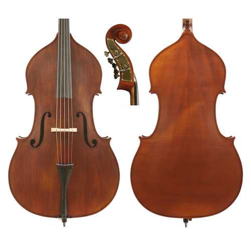 Gliga I 5-String 3/4 Swell-Back Double Bass with Solid Spruce Top and Sycamore Maple Back