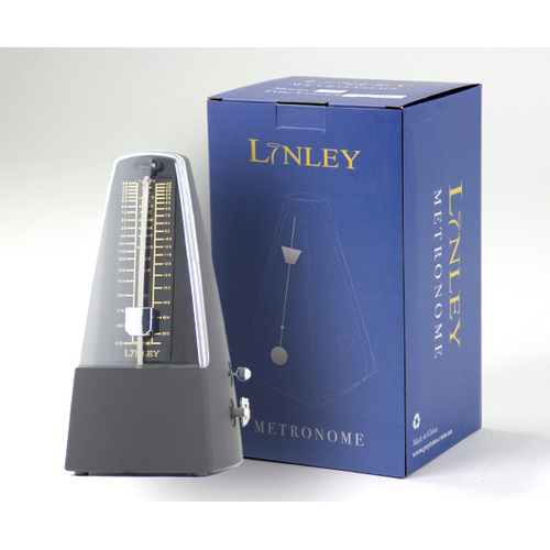 Linley Metronome Plastic-with Bell-Classic-Matt Black
