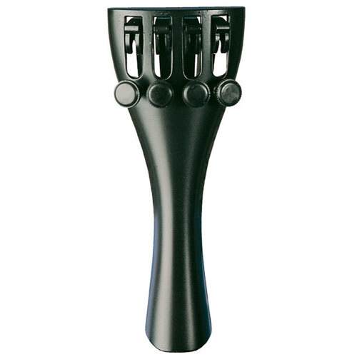 Wittner Ultra Series Viola Tailpiece for Standard Size 39.5cm - 41.5cm with 4 String Adjusters and Nylon Tailgut