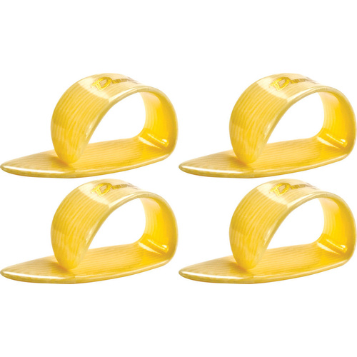 4 x Jim Dunlop Heavies Ivoroid Large Gauge Thumbpicks Thumb Picks 9206R