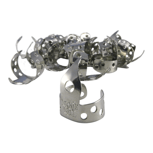 Ernie Ball Genuine Pickey Picks Metal Finger Picks Bag of 24 Pieces