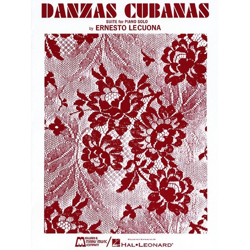 Danzas Cubanas Suite Piano Solo (Softcover Book)