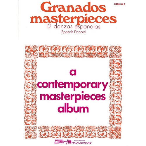 Masterpieces (12 Spanish Dances) Piano Solo (Softcover Book)