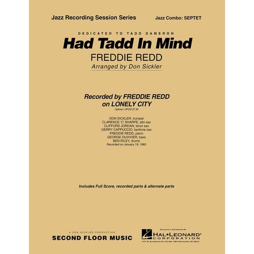 Had Tadd In Mind Septet Junior Ensemble Gr 4-5 Sfmjc4-5 (Music Score/Parts)