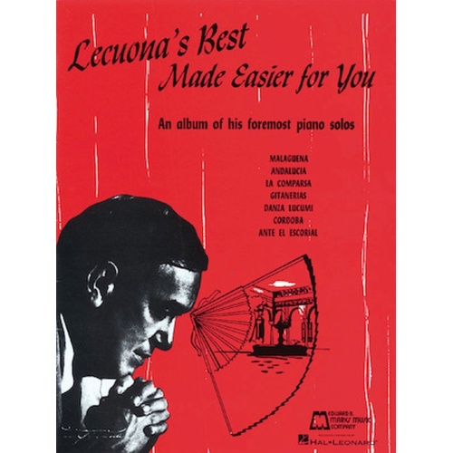 Lecuonas Best Made Easier For You Easy Piano Softcover Book (Piano)