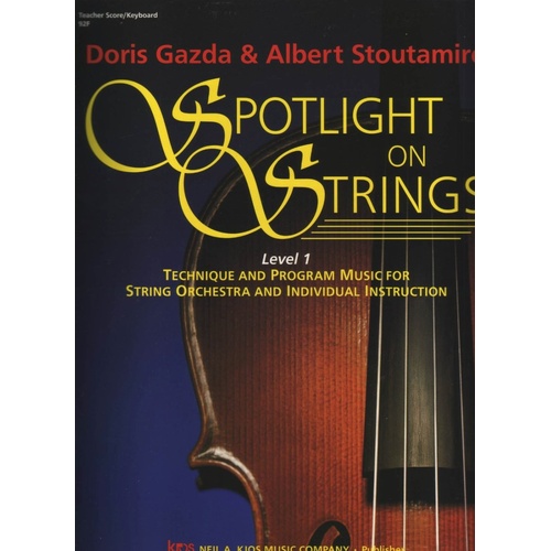 Spotlight on Strings Book 1 - Teacher Score