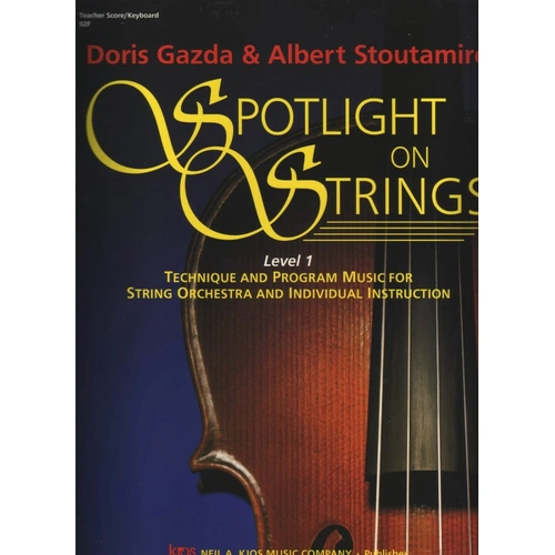 Spotlight on Strings Book 1 - Teacher Score