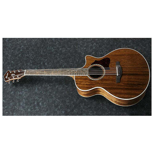 Ibanez AE245 NT Acoustic Guitar Natural High Gloss w/ Pickup & Cutaway