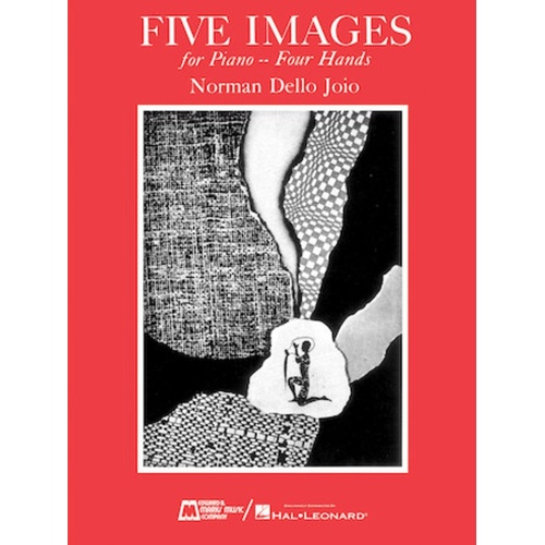 Dello Joio - 5 Images For Piano Duet Softcover Book (Piano)