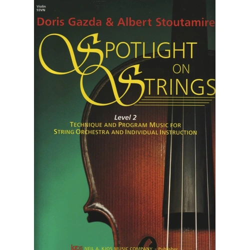 Spotlight on Strings Book 2 for Violin