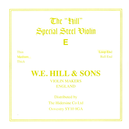 W.E. Hill & Sons The Hill Special Medium Loop Violin E String