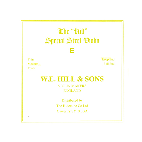 Hill Special Violin E-Medium Loop