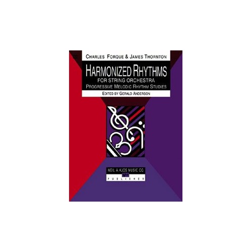 Harmonized Rhythms for Strings - Violin, 56 Pages, Neil A. Kjos Music Company