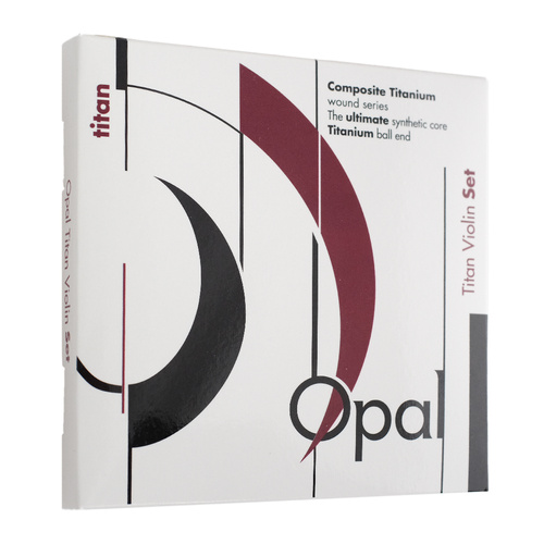 OPAL Titan Violin Set with Titanium Strings and Composite Core