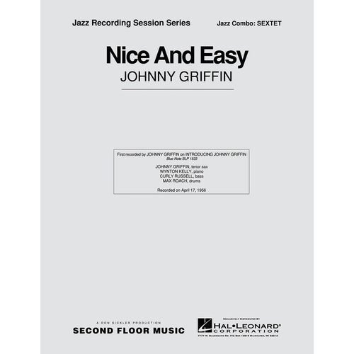 Nice And Easy Sextet (Music Score/Parts)